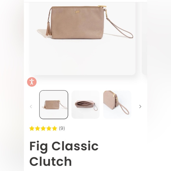 NWT Freshly Picked Fig Classic Clutch - Picture 2 of 10